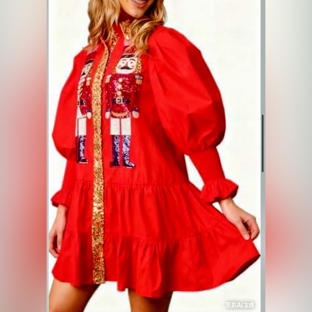 Red Nutcracker Dress